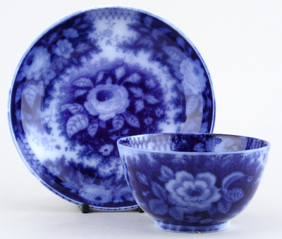 Teabowl and Saucer c1880